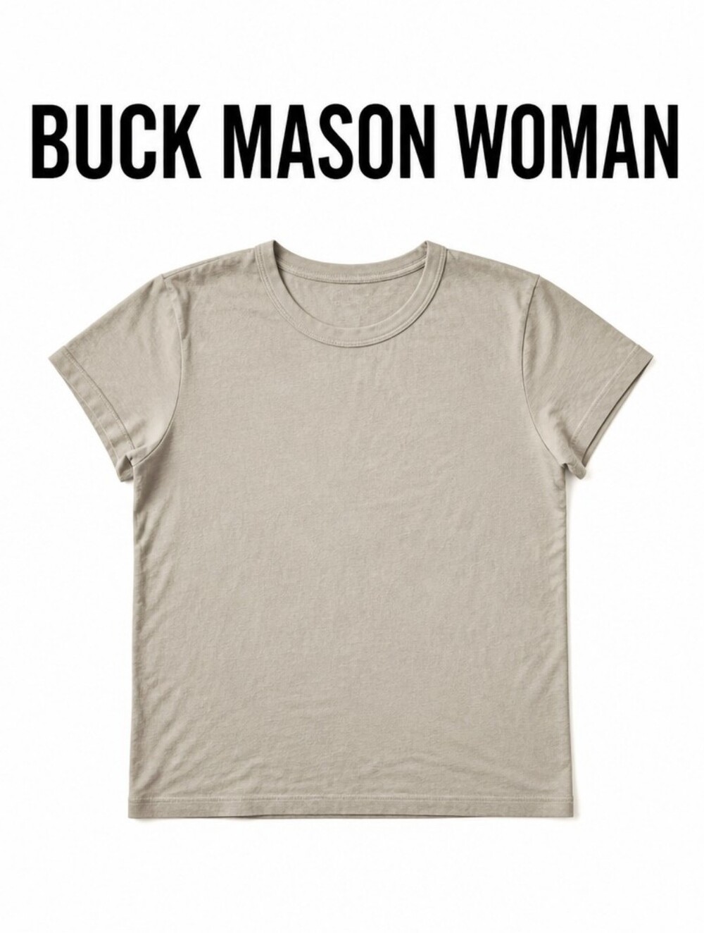 NWOT Buck Mason Woman Tee Sage Size LARGE